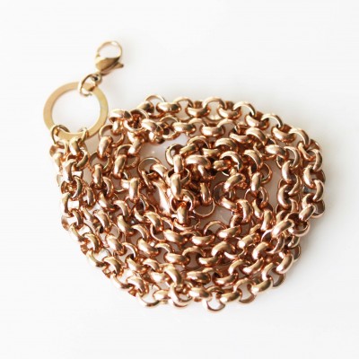 6mm Belcher Necklace - 24 inch (61cm)